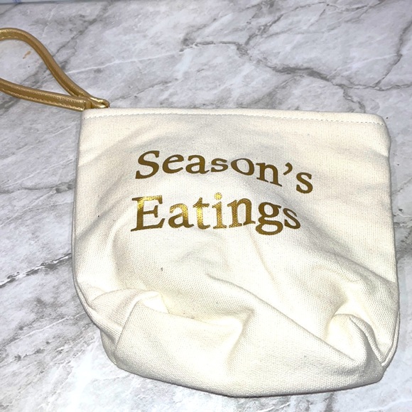 Seasons eatings certified vegan clutch makeup bag - Picture 1 of 2